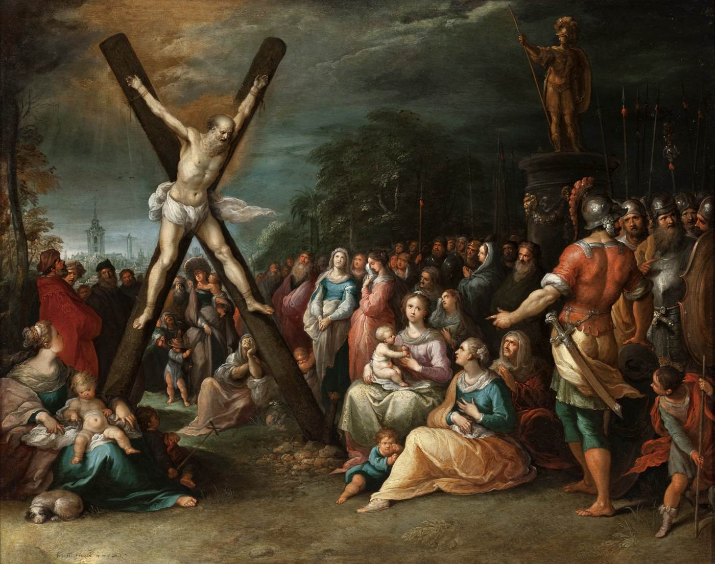 La crucifixion de San Andrés