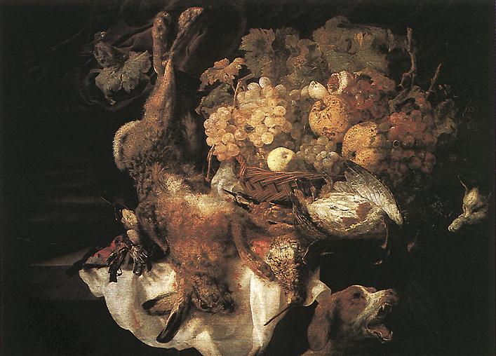 Still Life with Dog and Cat