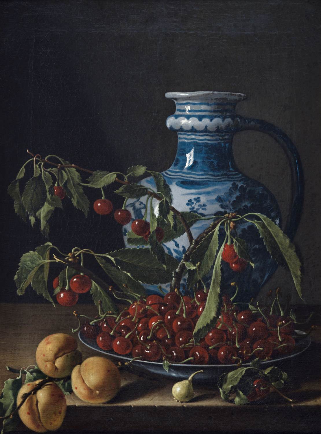 Still Life with Fruit and a Jar