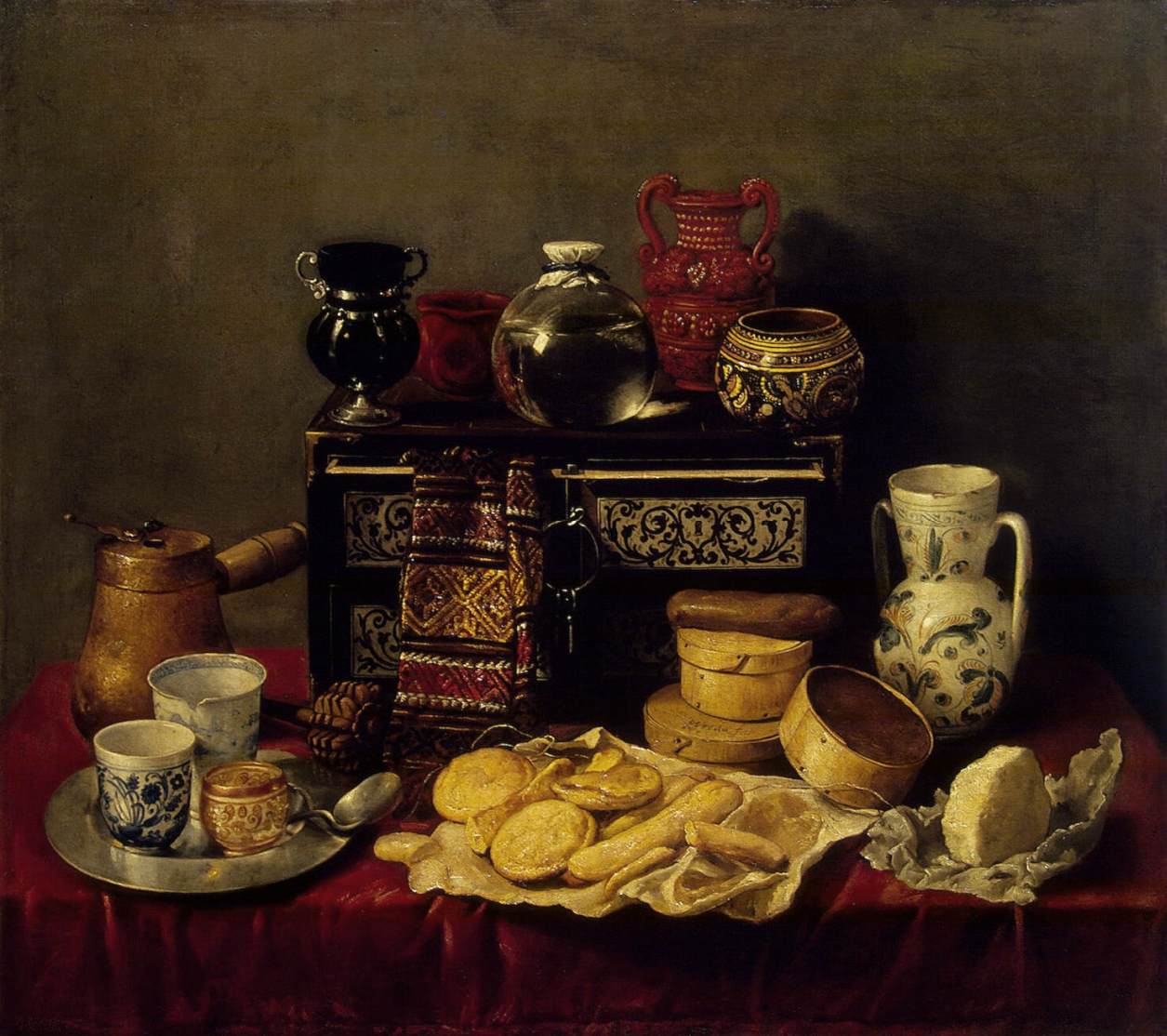 Still Life with an Ebony Chest