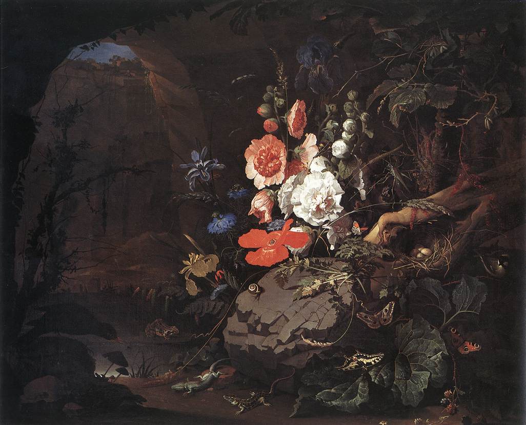 La natura come simbolo di vanitas