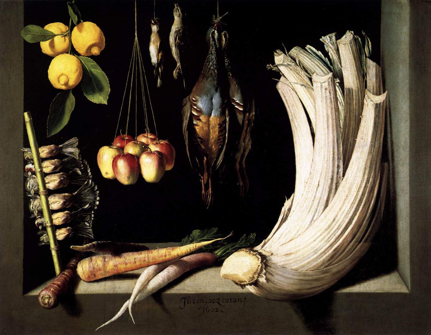 Still Life with Game, Vegetables and Fruit