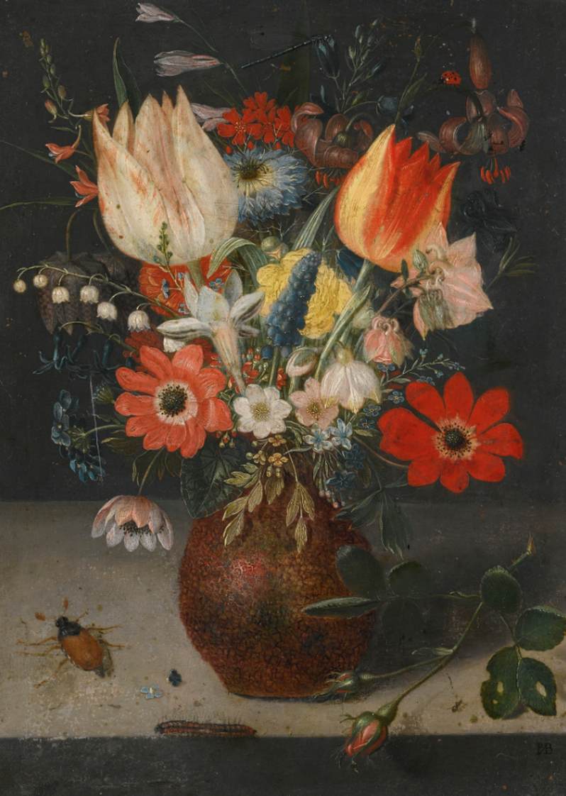 Fleurs dans un vase