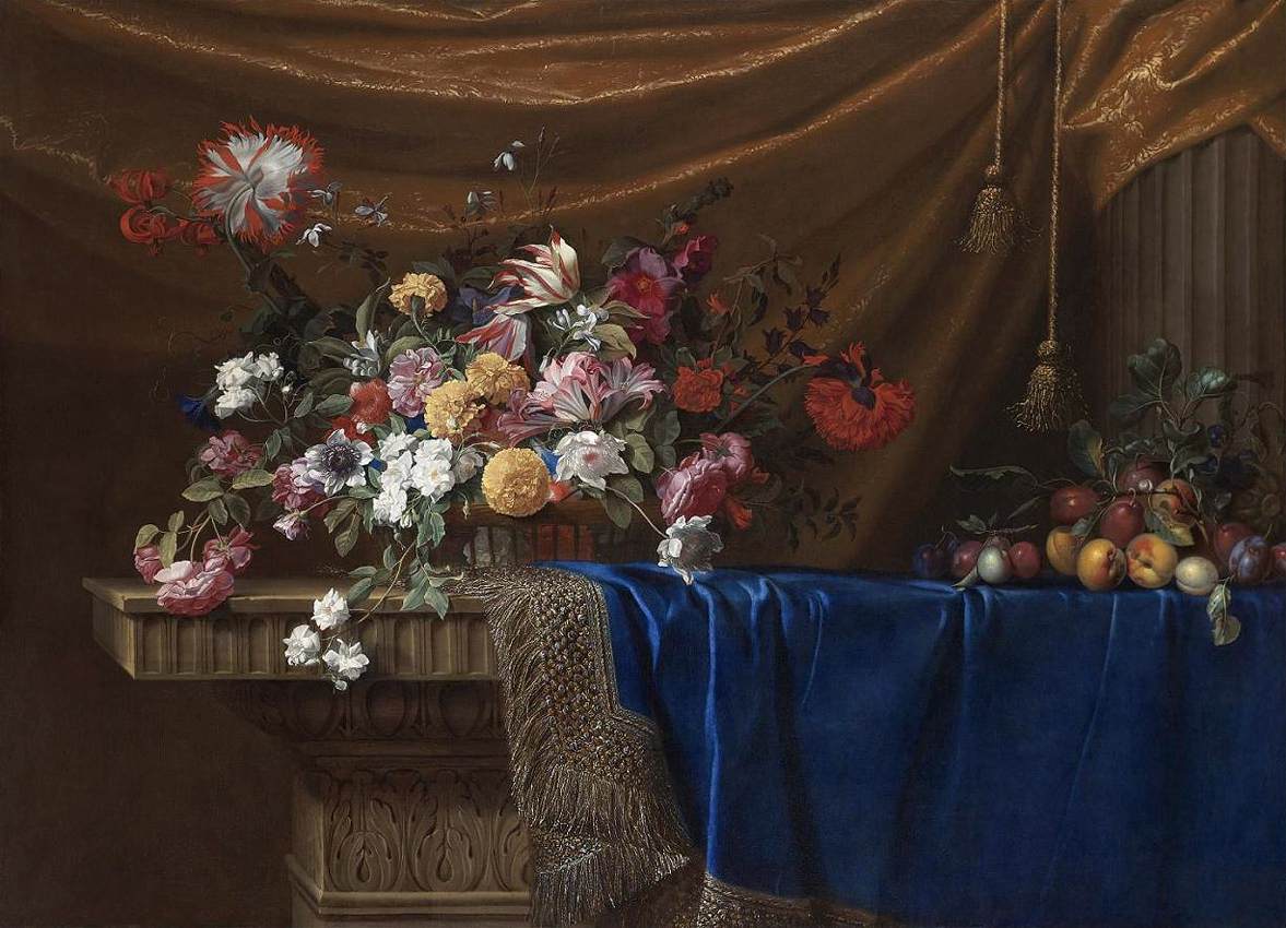 still life of flowers