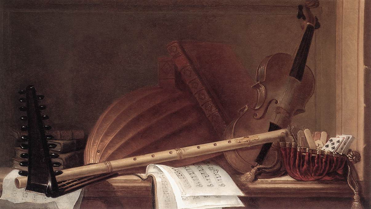 Still Life with Musical Instruments