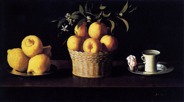 Still Life with Lemons, Oranges and Roses