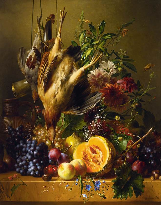 Still Life with Game and Fruit