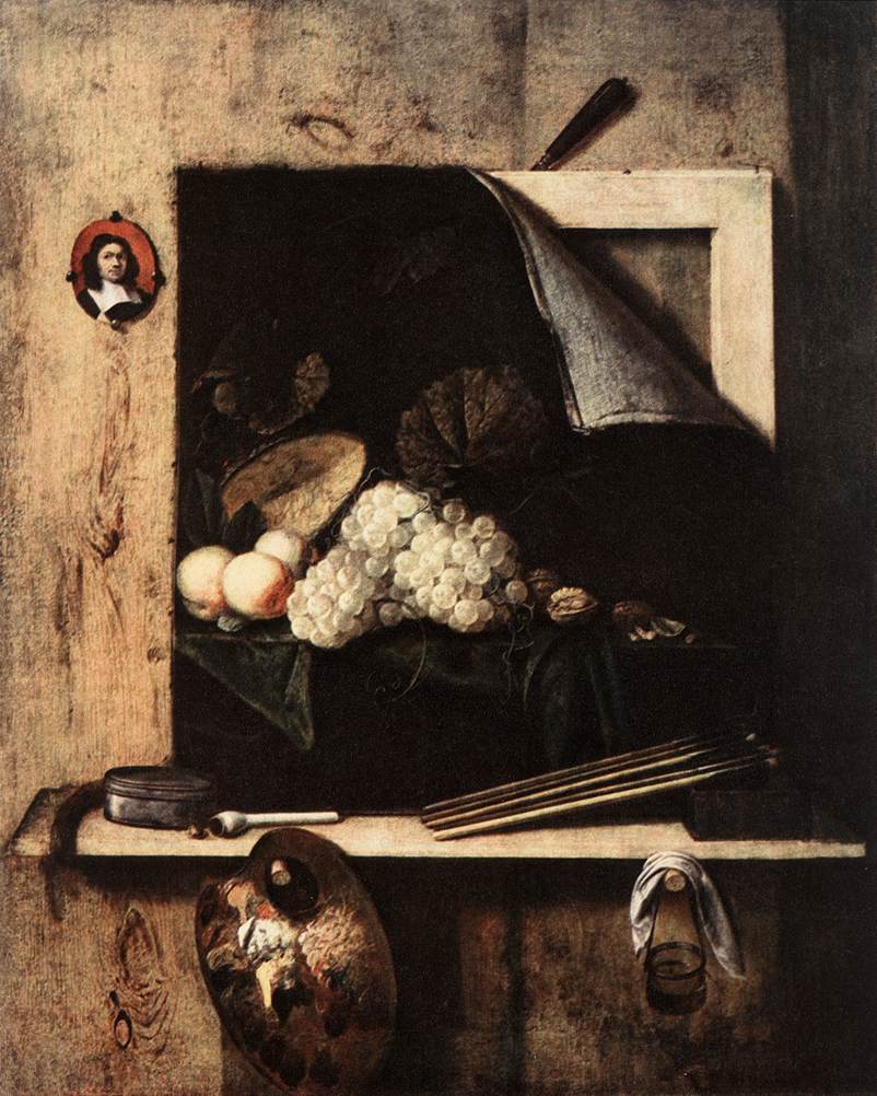 Still Life with Self Portrait