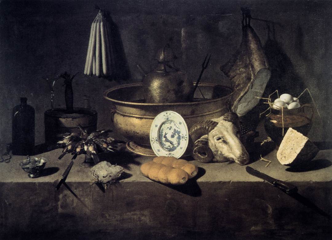 Still Life with a Ram's Head