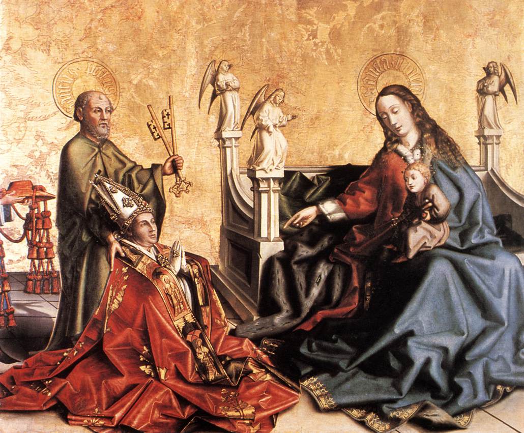 Presentazione del cardinale di Mies alla Vergine