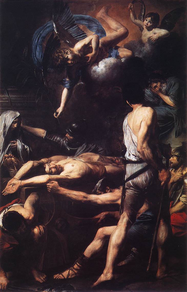 Le martyre de San Processus et San Martinien