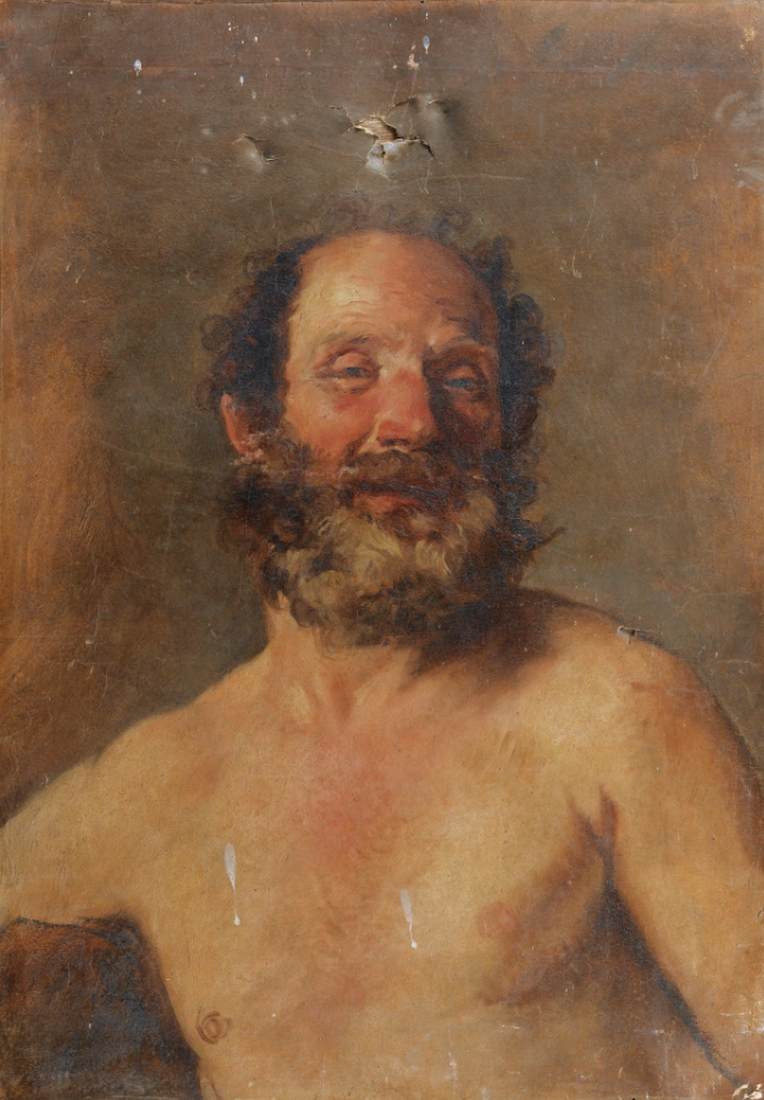 Study of a Bearded Man