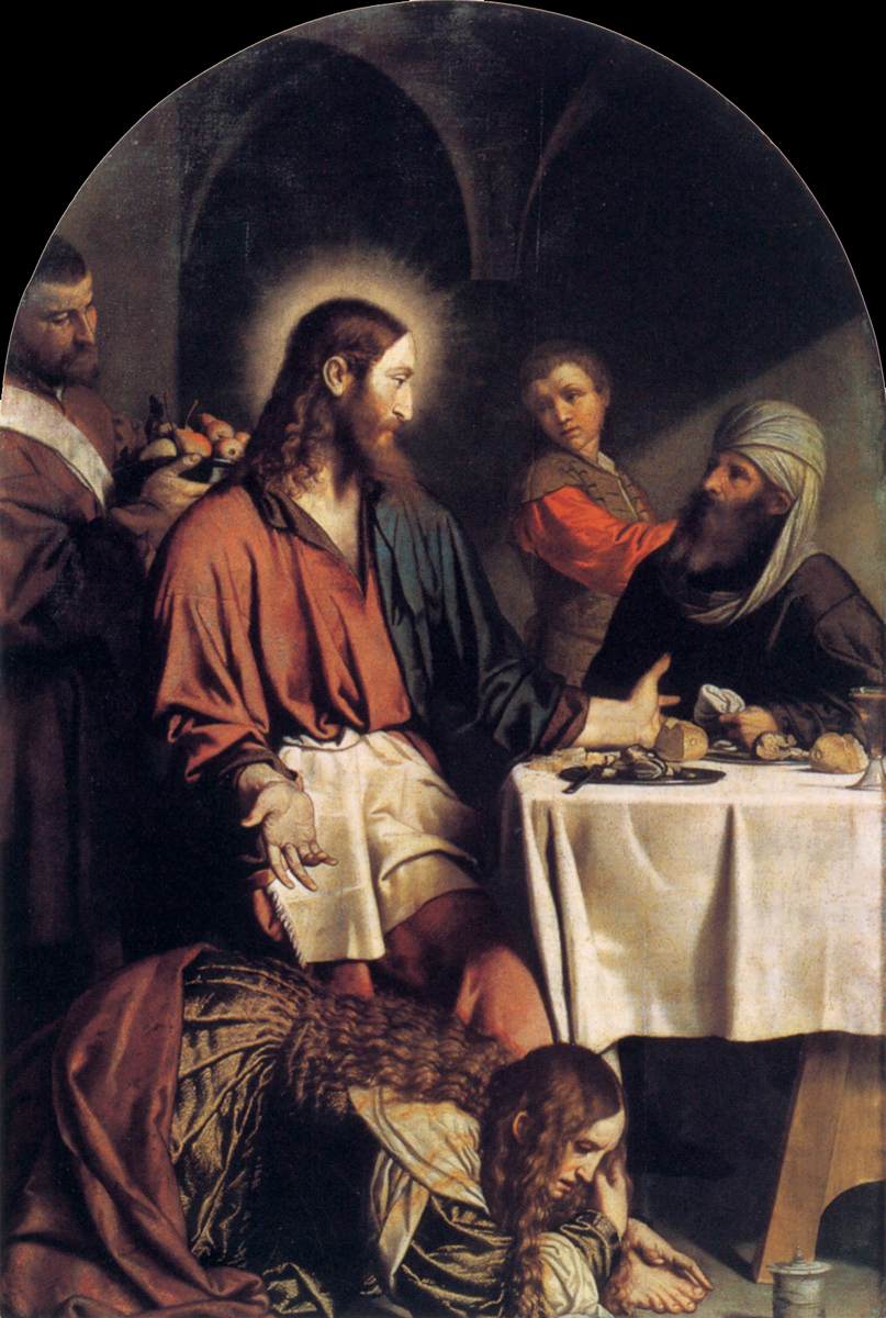 Middag i Simón Pharisee's House