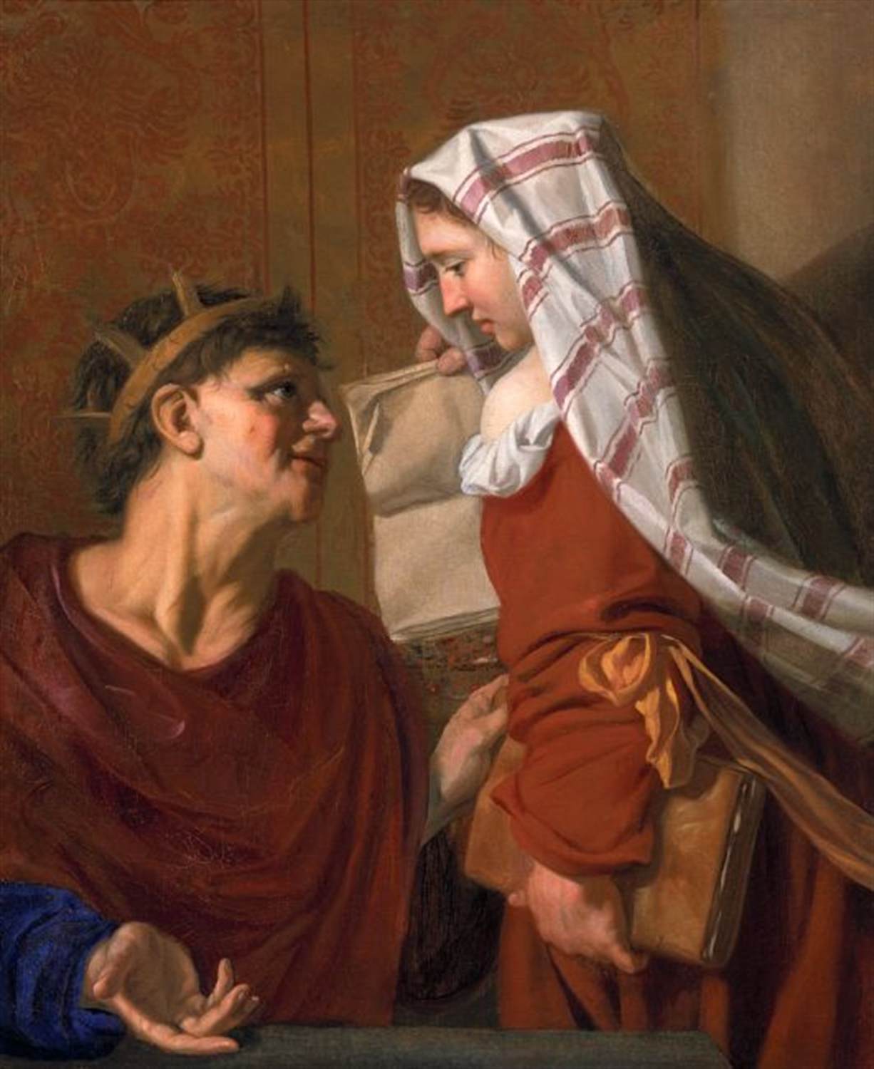 King Tarquin and the Sibyl of Cumae- Nicolaes Van Helt Stockade