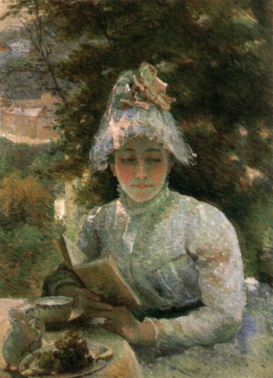 Temps de thé (Portrait de Louise Quivoron)