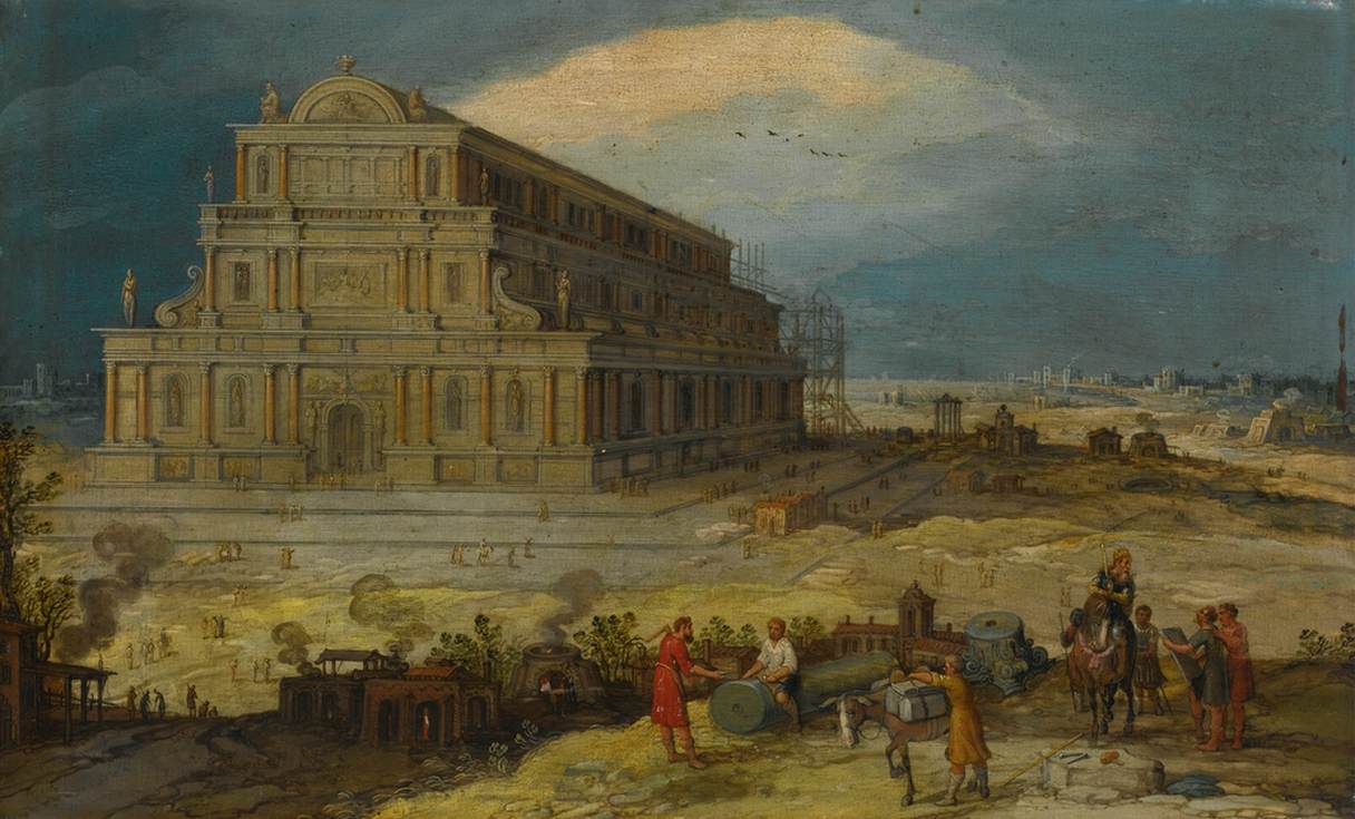 La construction du temple Artemis à Ephèse