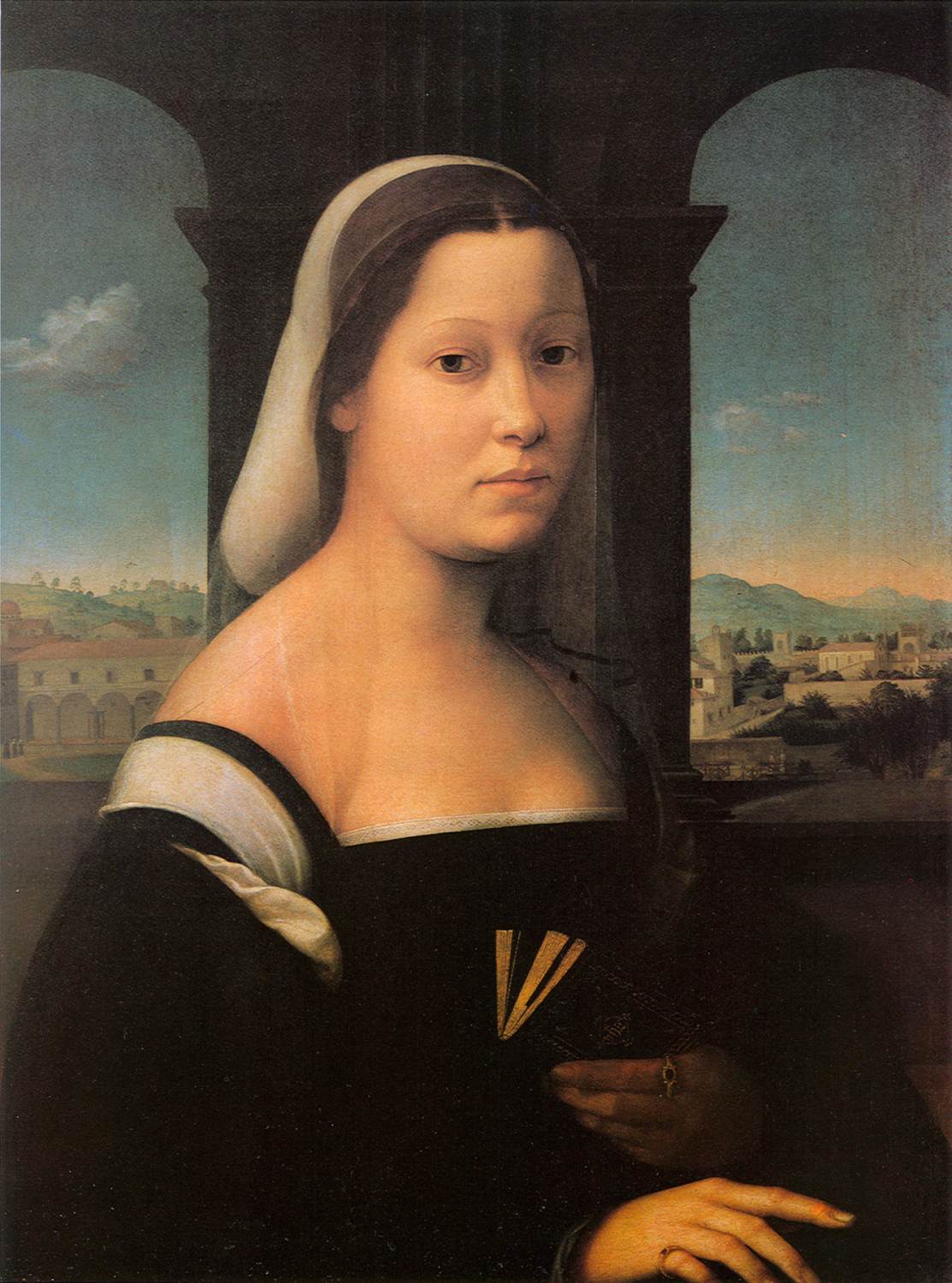 Portret van een vrouw, de non genoemd