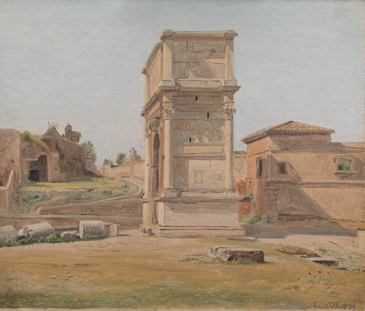 El Arco de Tito en Roma