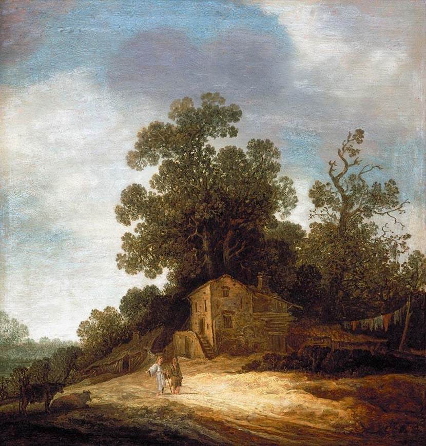 Pastoral Landscape with Tobias and The Angel