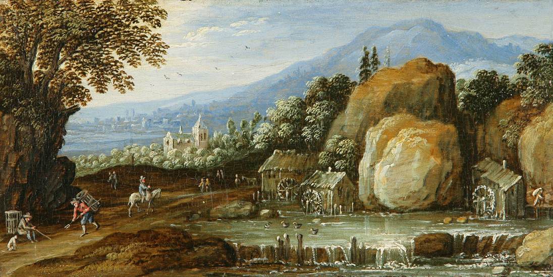 Landscape with a Torrent