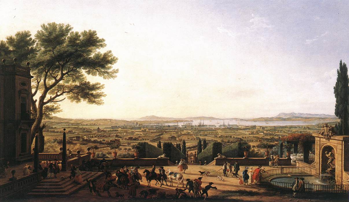 Byen og havnen i Toulon