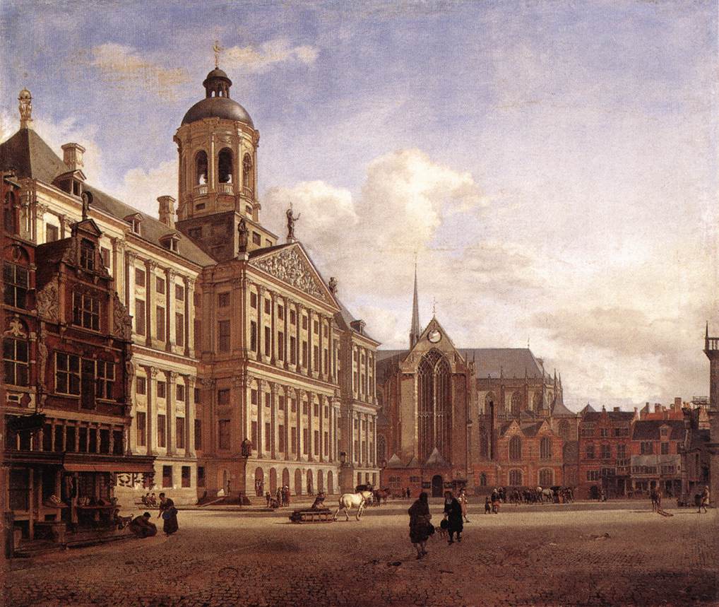 The New City Hall of Amsterdam