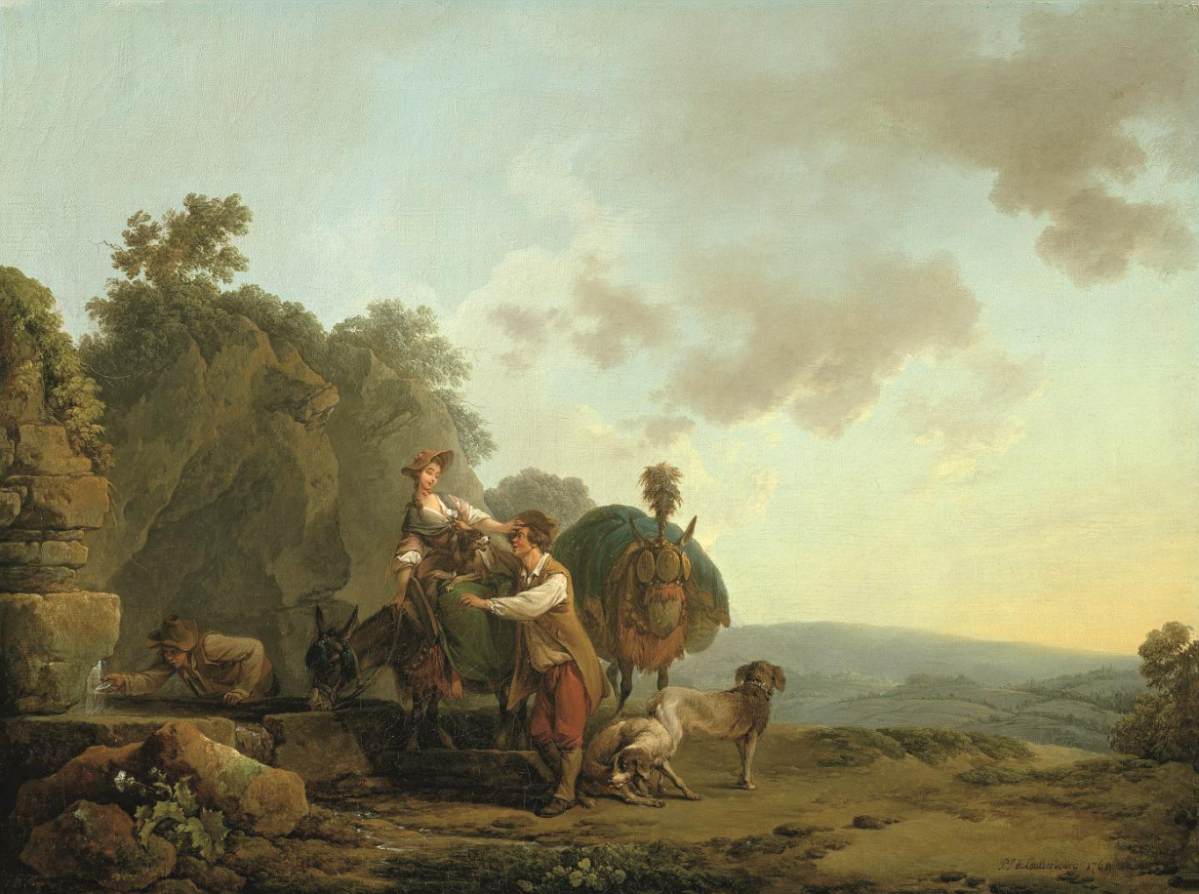 Travelers in a Well