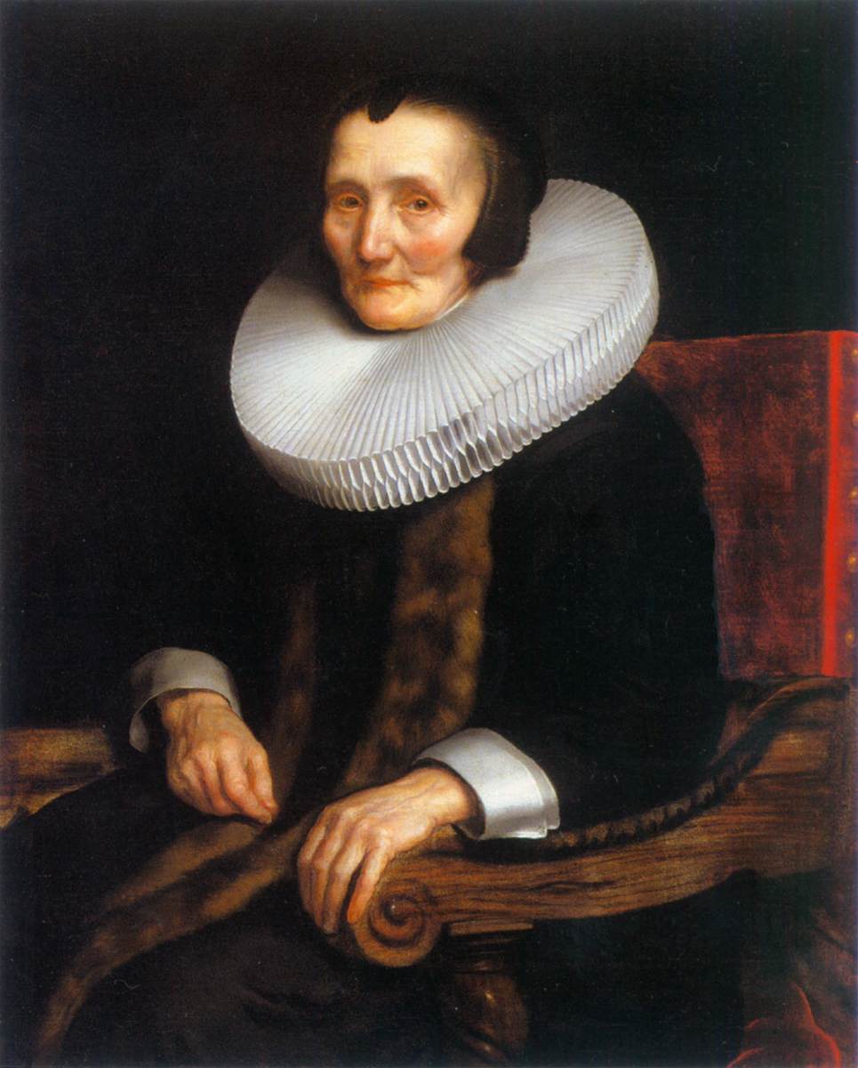 Retrato de Margarita de Geer, Esposa de Jacobo Trip