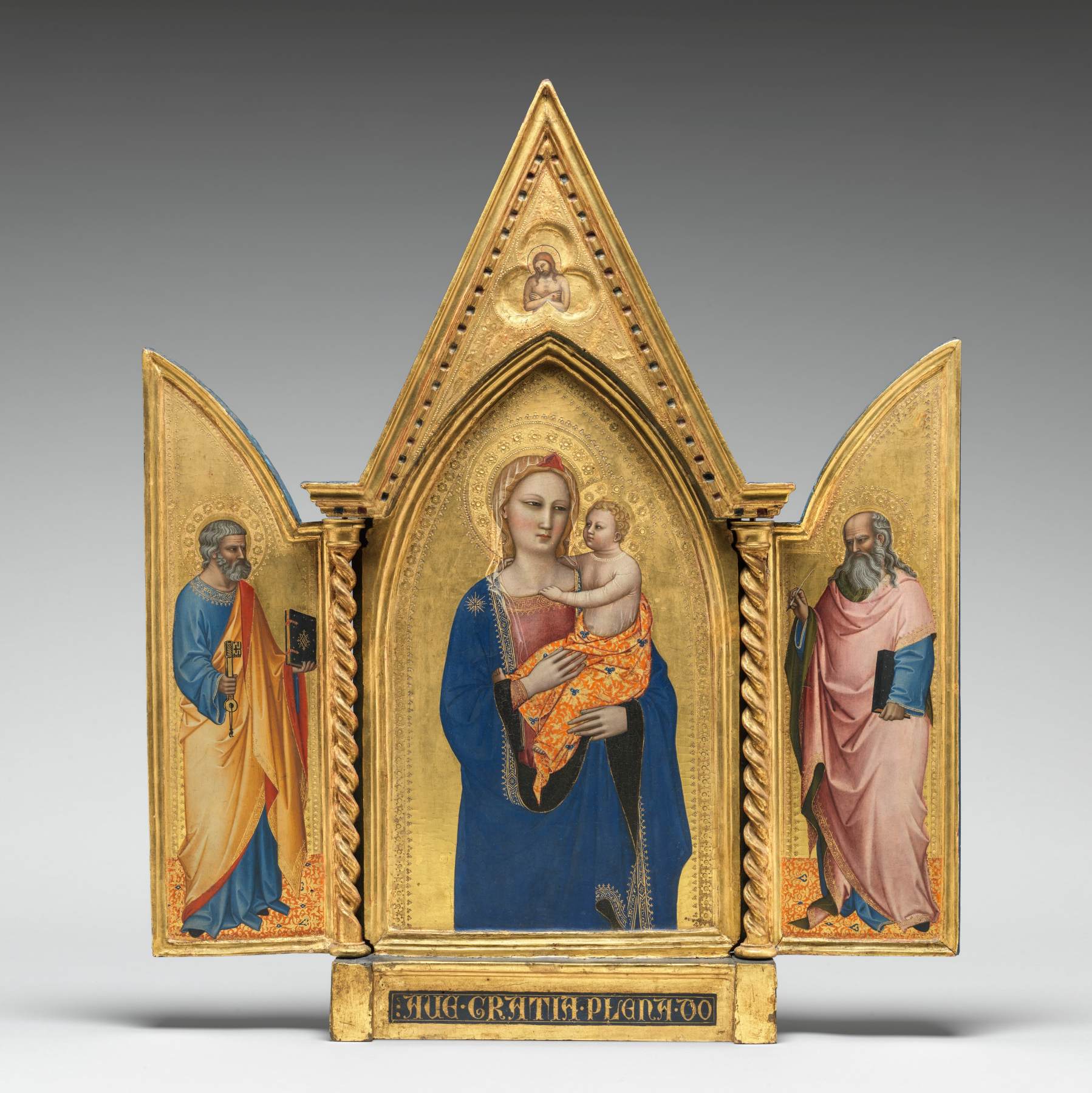 La Virgen y el Niño con San Pedro y Juan El Evangelista