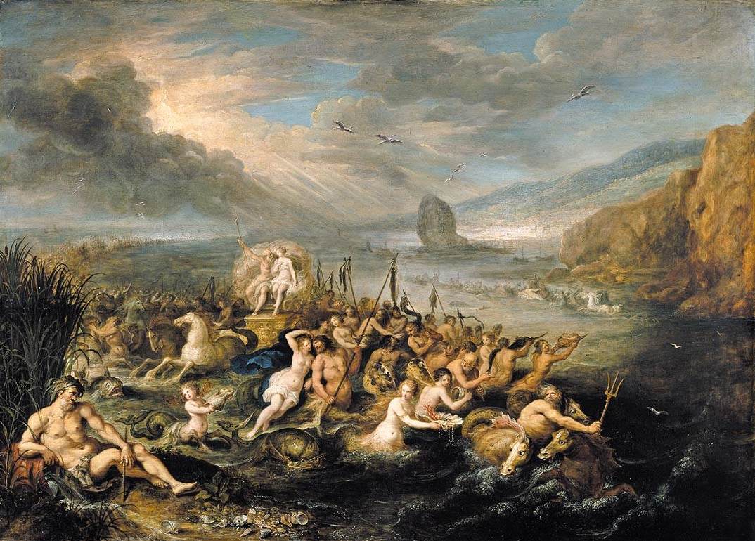 Der Triumph von Neptun und Gastgeber