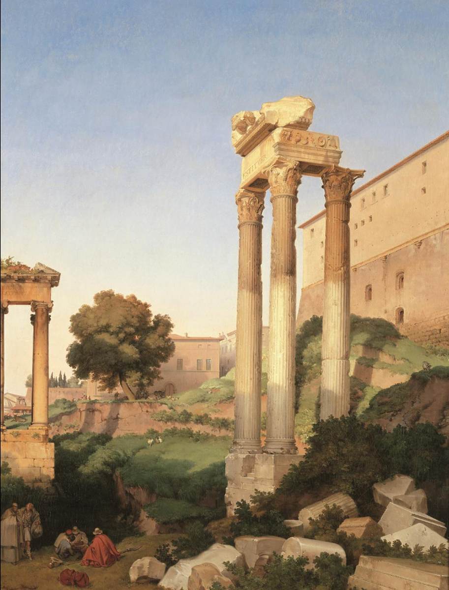 Utsikt over det romerske forumet