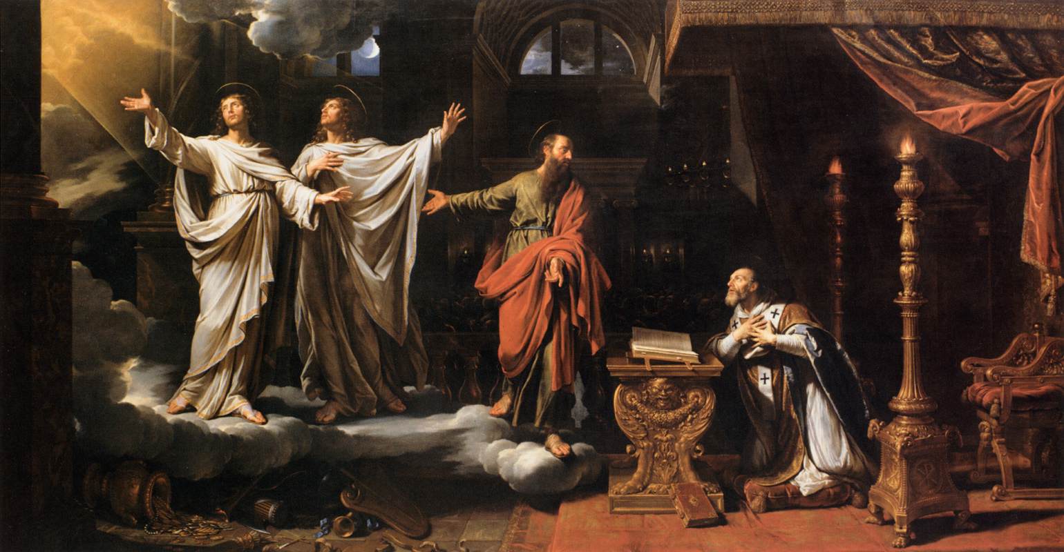 Saint Gervasio Abd Protasio Appearing to Saint Ambrose