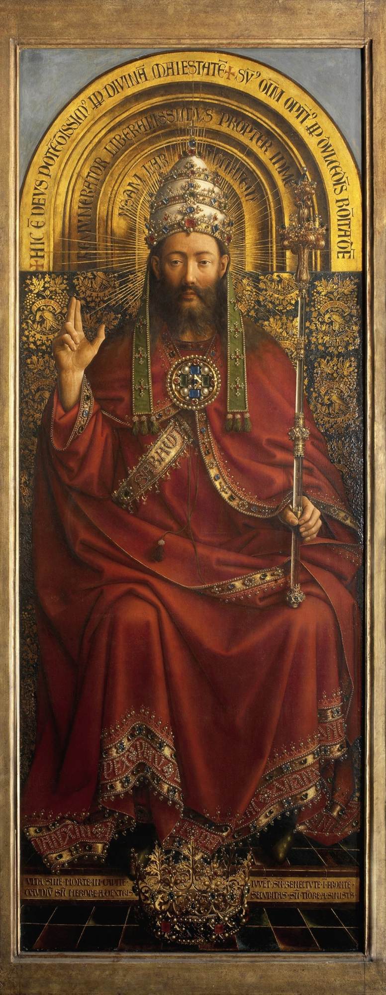 The Ghent Altarpiece: Almighty God