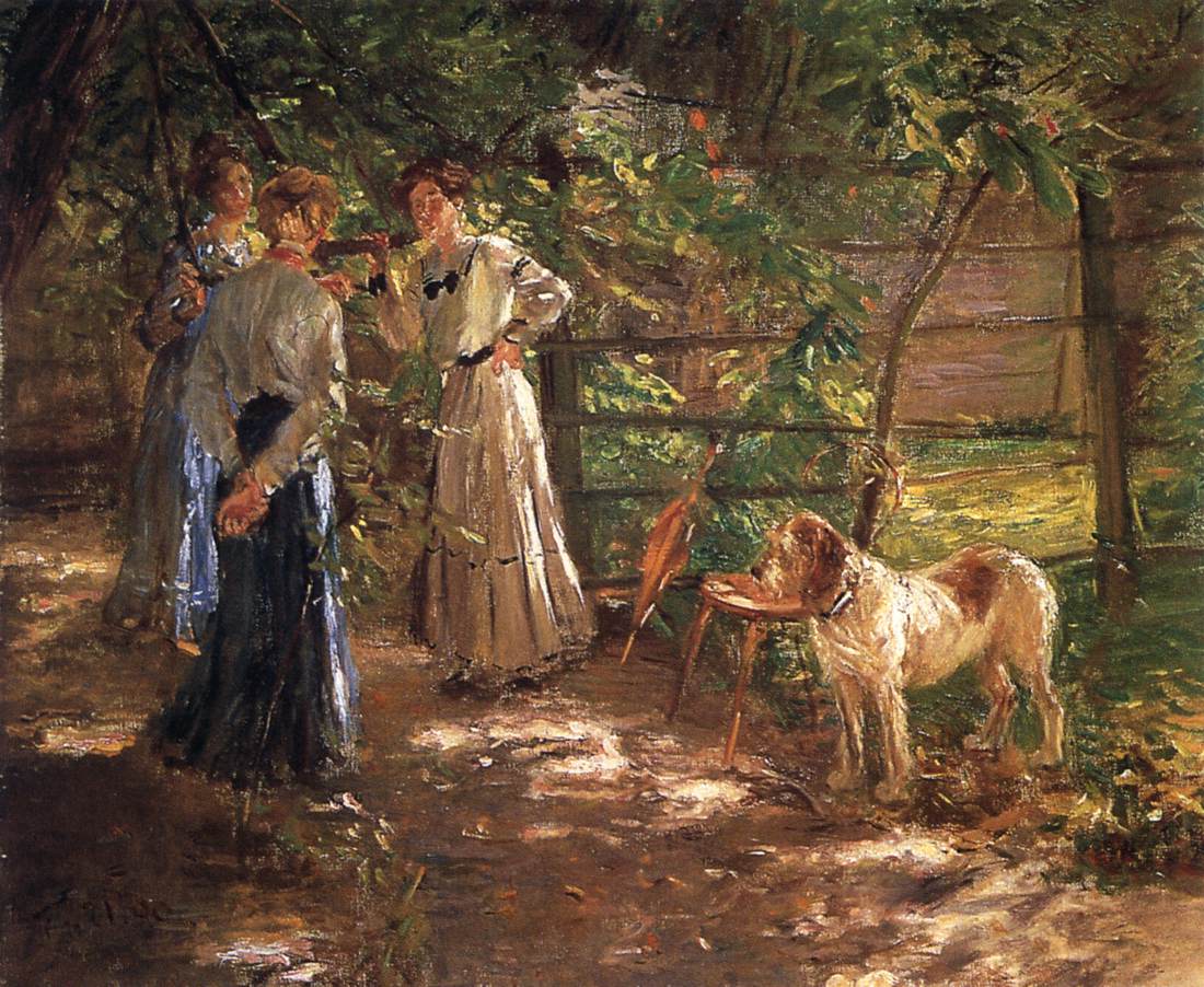 En El Jardín (Las Hijas del Artista)