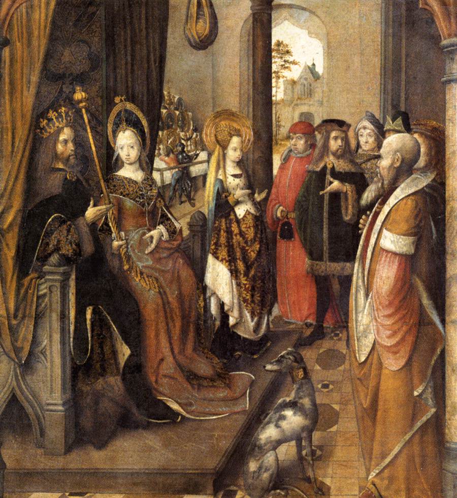 Saint Ursula Announces to her Father her Departure on a Pilgrimage to Rome