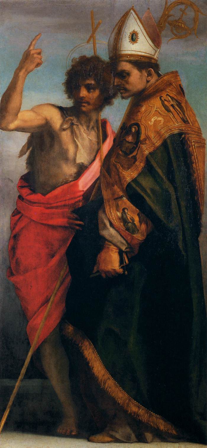 San Juan Bautista und Bernardo Degli Uberti