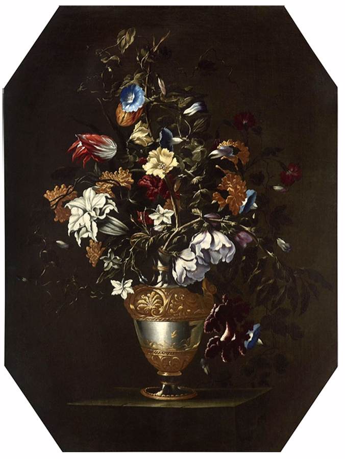 Un vase de fleurs