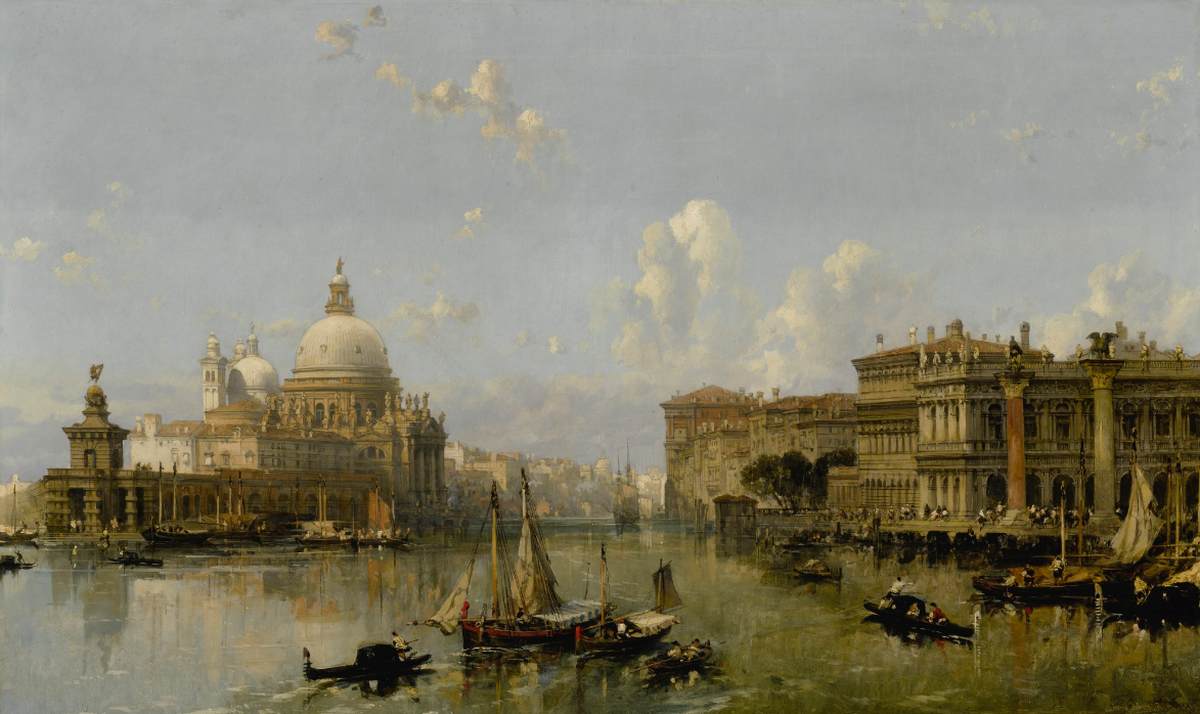 Venice, Approach to the Grand Canal