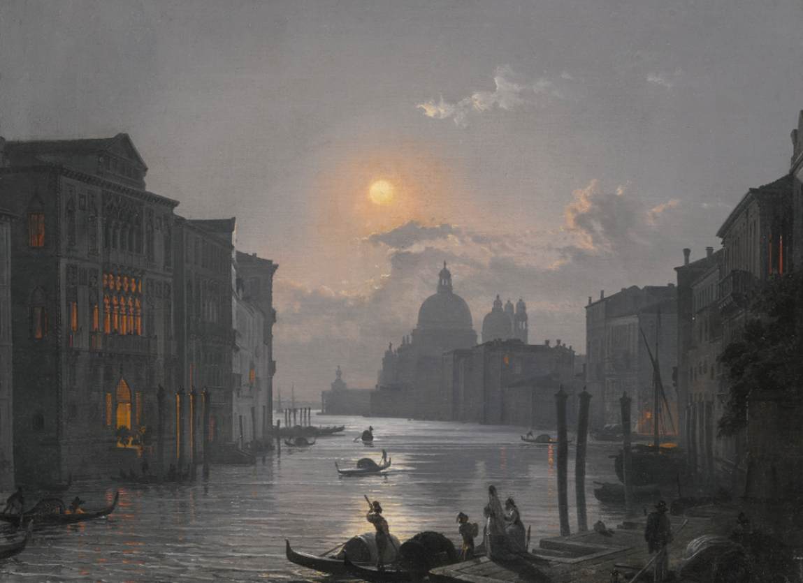 Vedere a Marelui Canal, Veneția