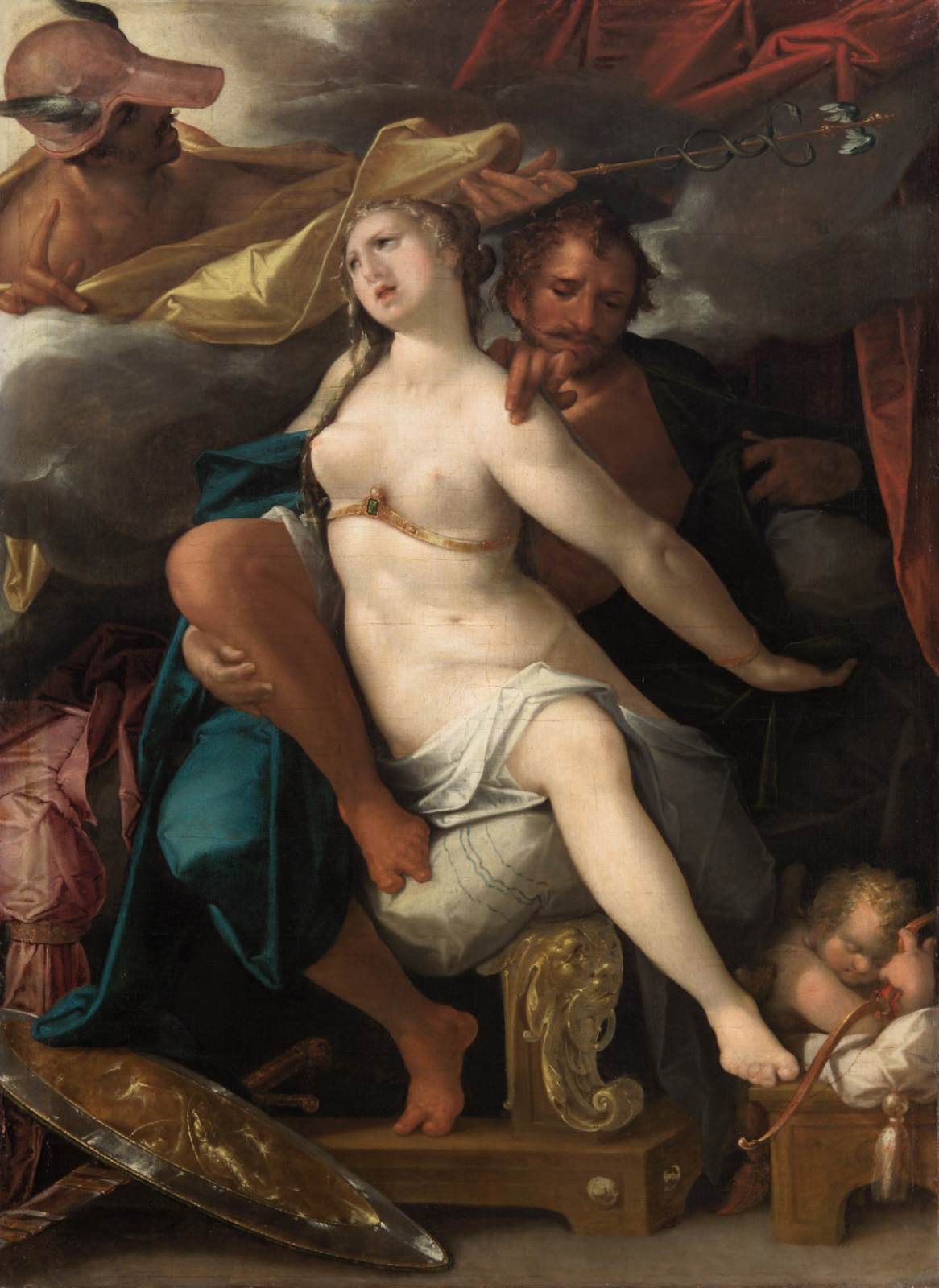Venus en Mars, gewaarschuwd door Mercurius