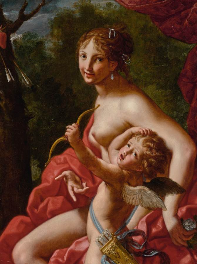 Венера и Купидон
