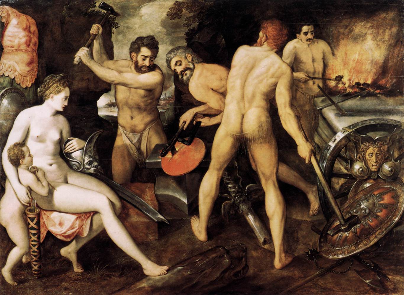 Venus in the Forge of Vulcano