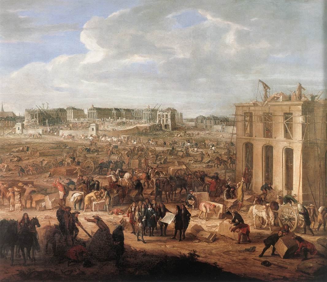 Costruzione di Château de Versailles