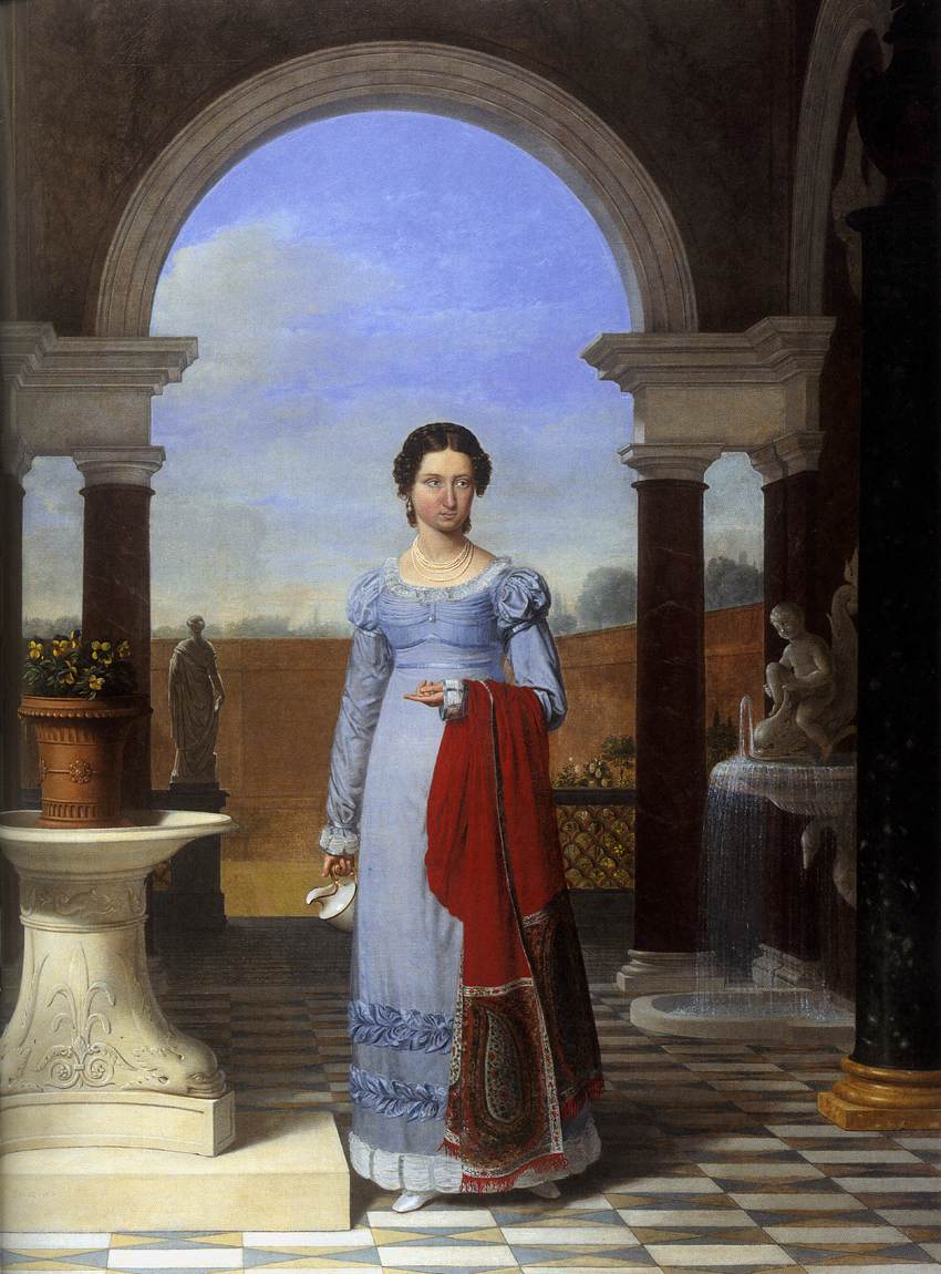 Ritratto di Colette Versavel, moglie di Isaac J de Meyer