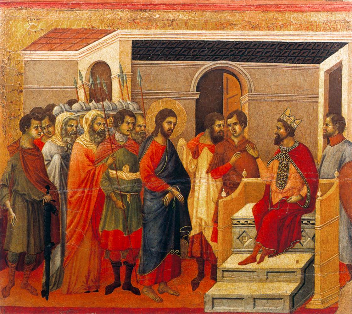 המשיח לפני המלך הורדוס (סצנה 14)