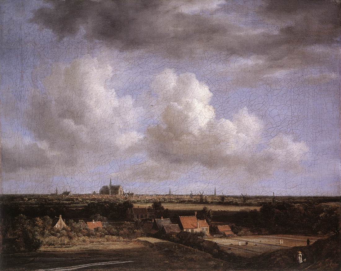 Paisagem com vista para Haarlem