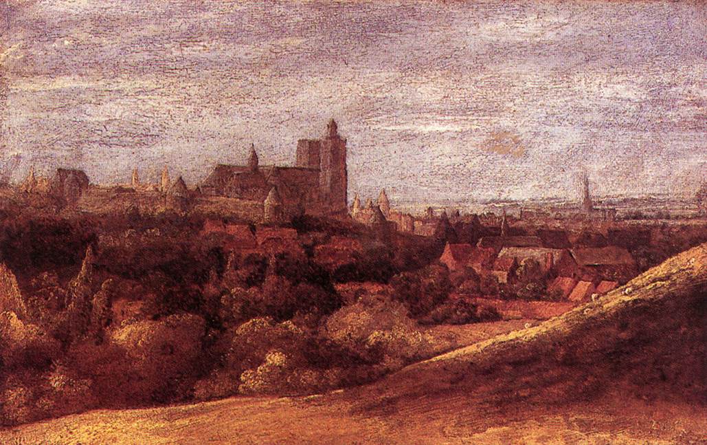 View of Brussels from the Northeast