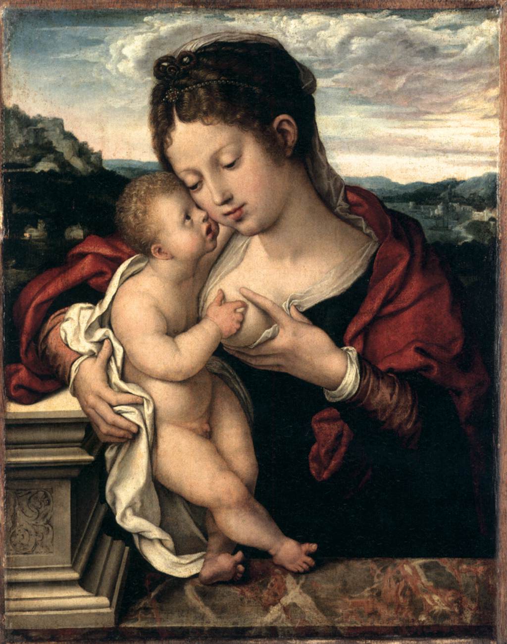 La vierge et l'enfant