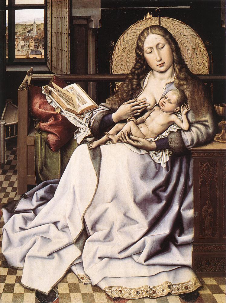 The Virgin and Child Faced with a Question