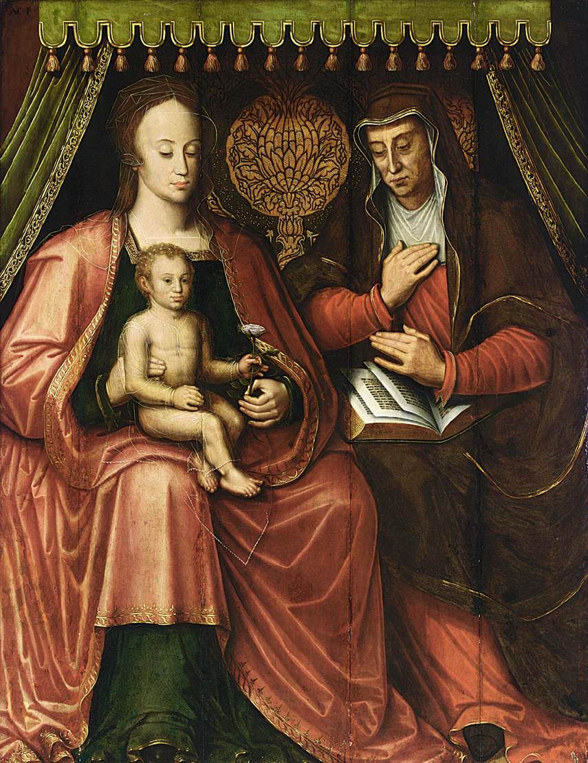 Virgin and Child with Saint Anne